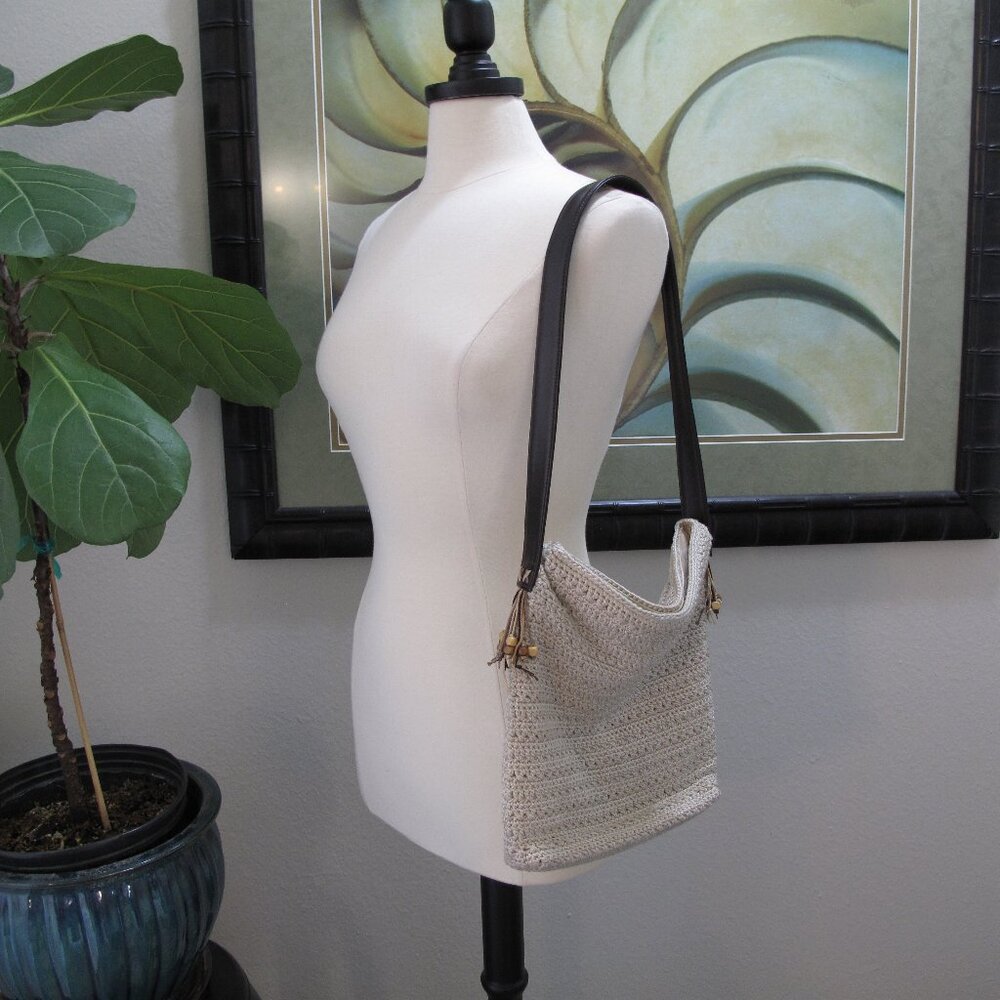 THE SAK Crotchet Shoulder Bag with Beads - Picture 2 of 13